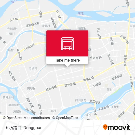 五坊路口 map