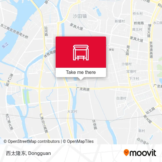 西太隆东 map