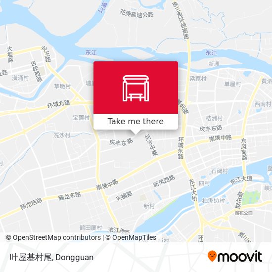 叶屋基村尾 map