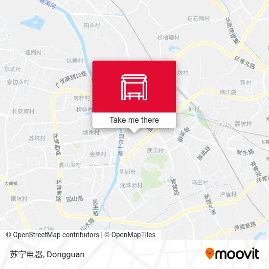 苏宁电器 map