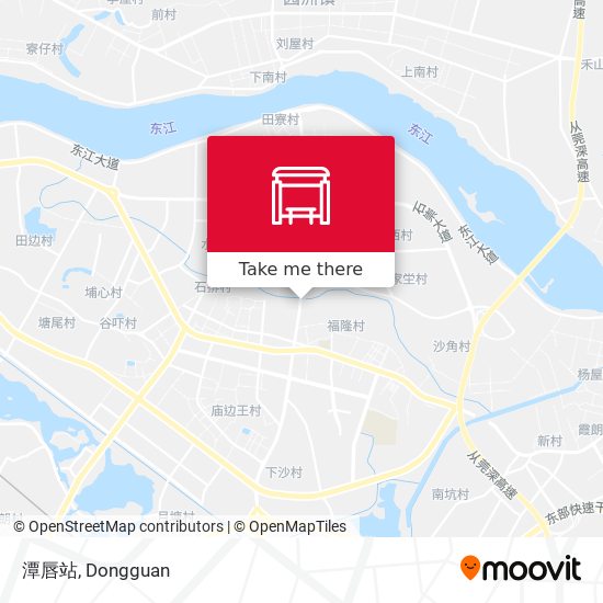 潭唇站 map