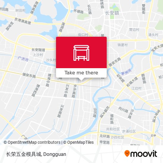 长荣五金模具城 map