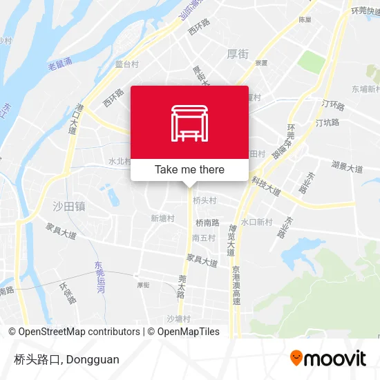 桥头路口 map