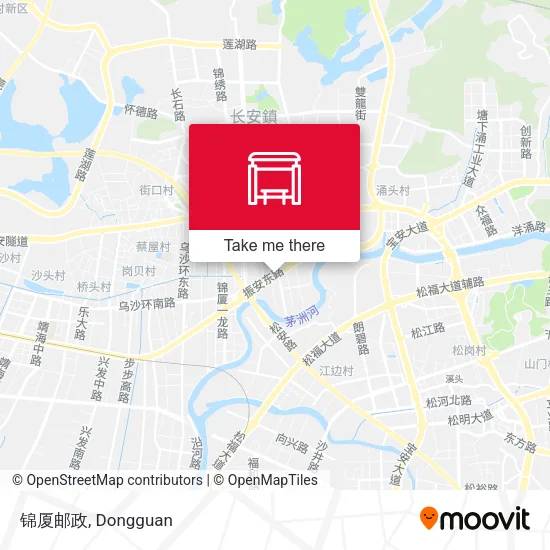 锦厦邮政 map