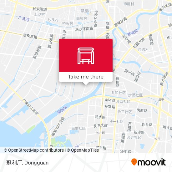 冠利厂 map