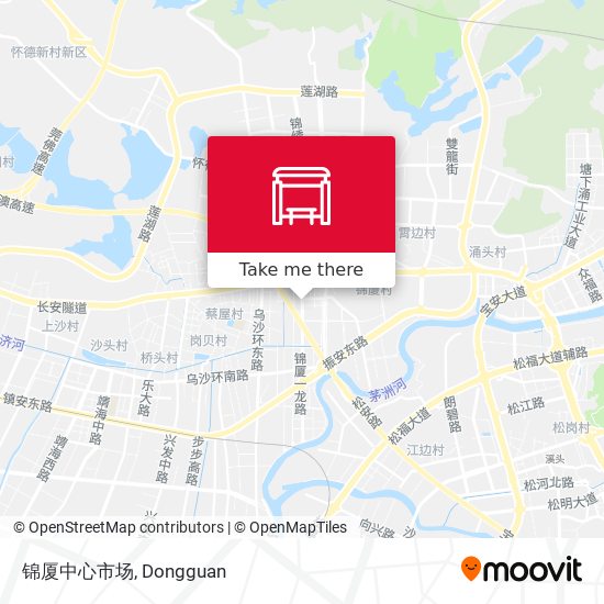 锦厦中心市场 map