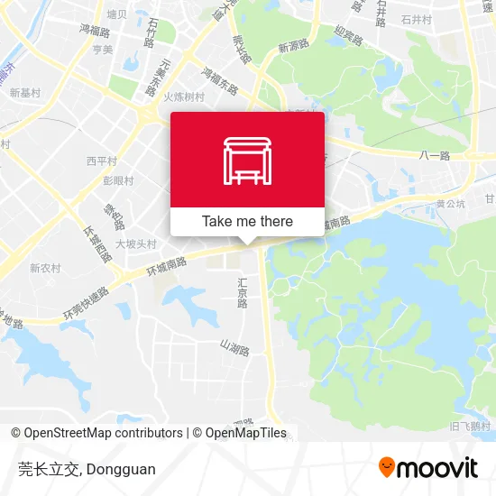 莞长立交 map