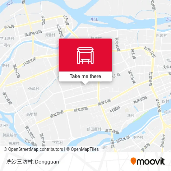 冼沙三坊村 map