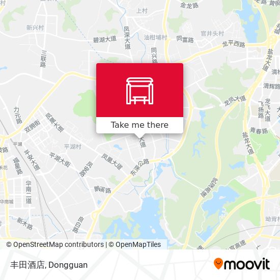 丰田酒店 map