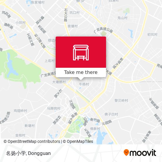 名扬小学 map
