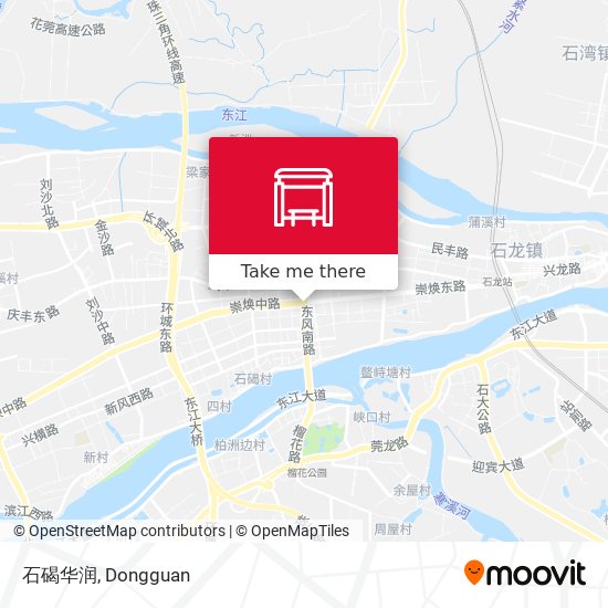 石碣华润 map