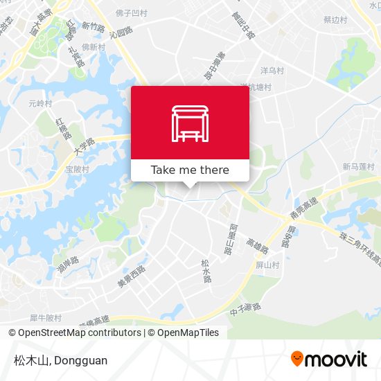 松木山 map