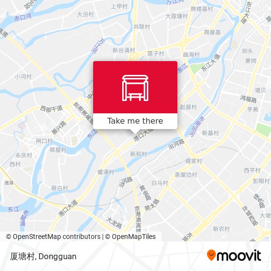 厦塘村 map