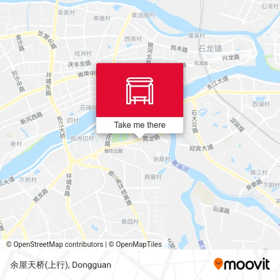 余屋天桥(上行) map