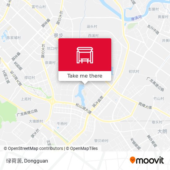 绿荷居 map
