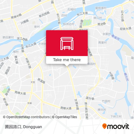 圃园路口 map