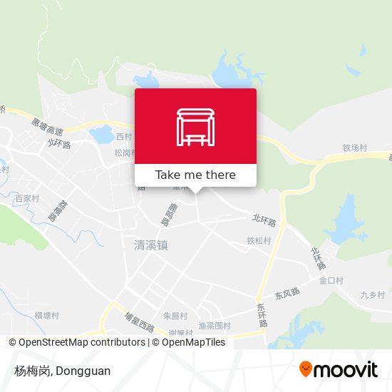 杨梅岗 map