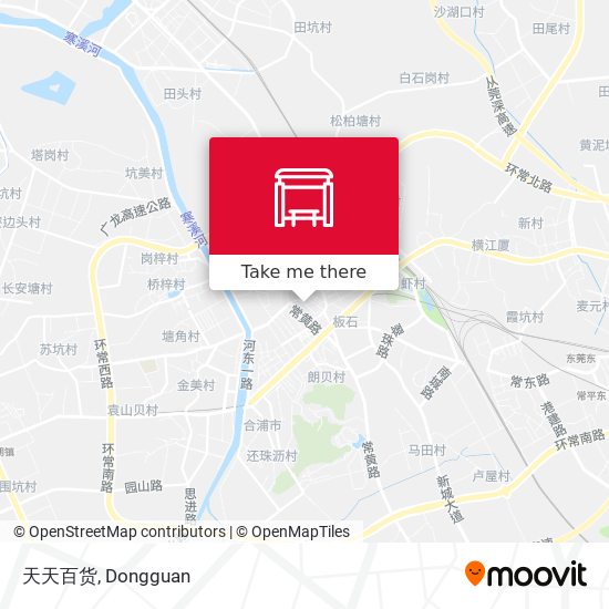 天天百货 map
