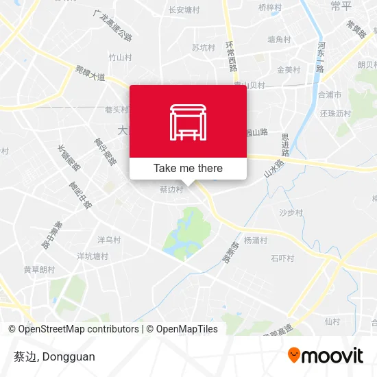 蔡边 map