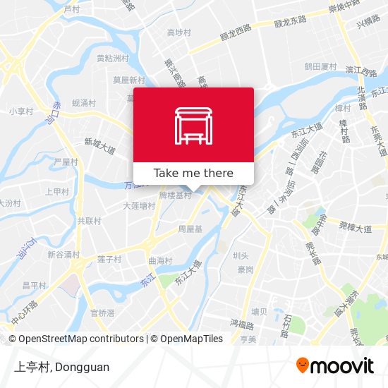 上亭村 map