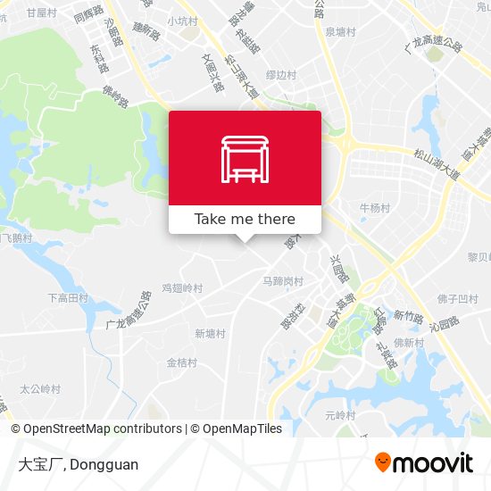 大宝厂 map