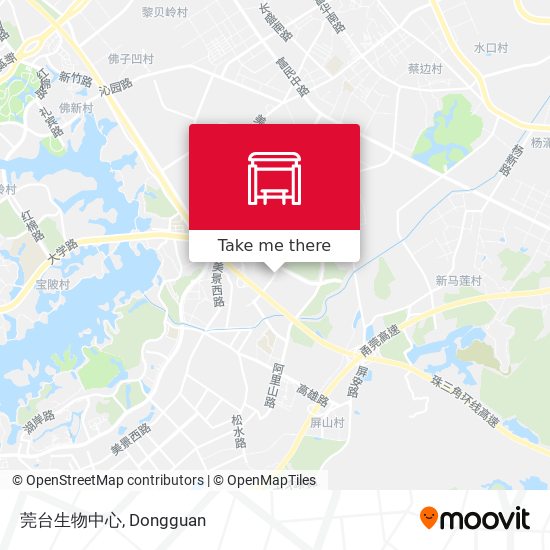 莞台生物中心 map