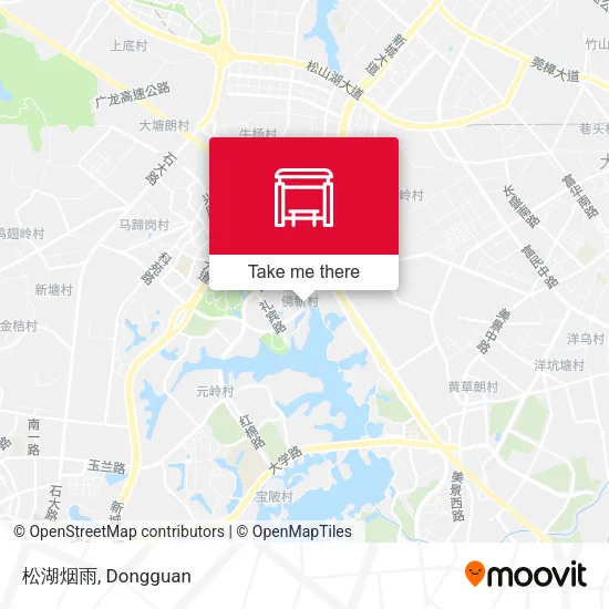 松湖烟雨 map