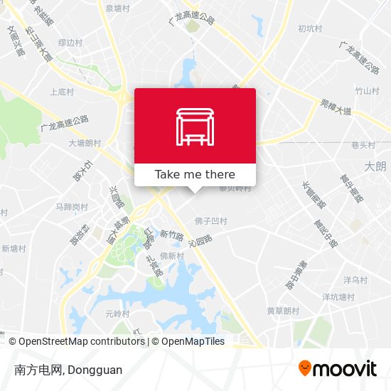 南方电网 map