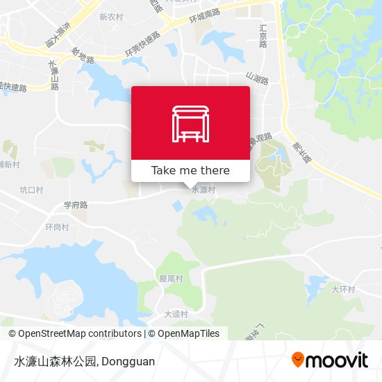 水濂山森林公园 map
