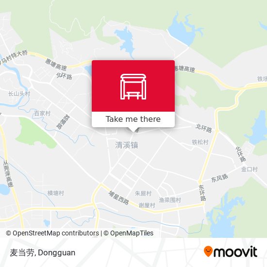 麦当劳 map
