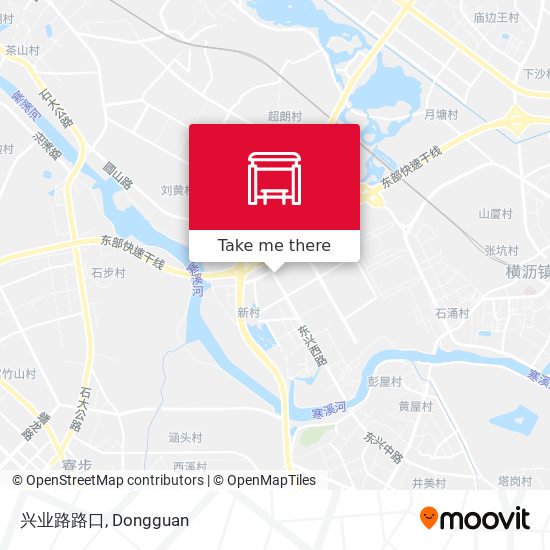 兴业路路口 map