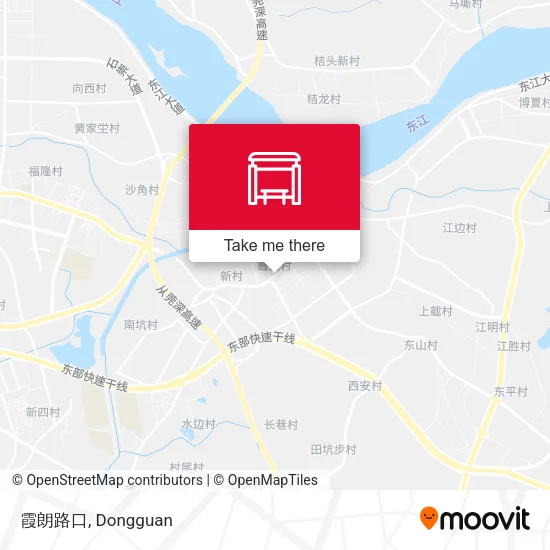霞朗路口 map