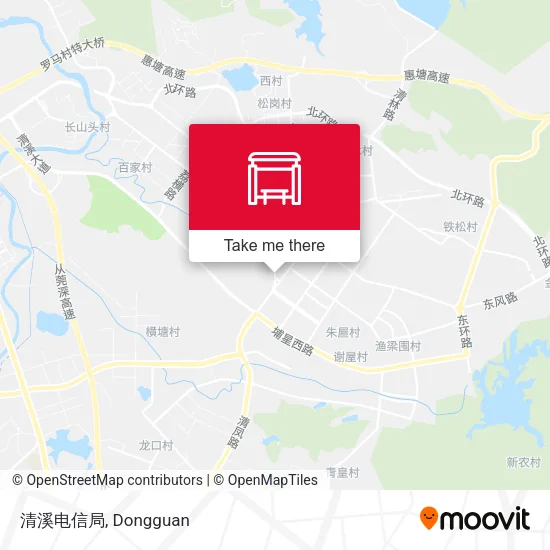 清溪电信局 map