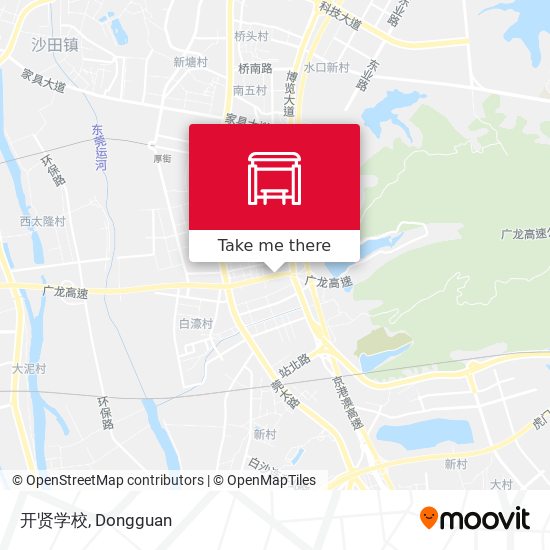 开贤学校 map