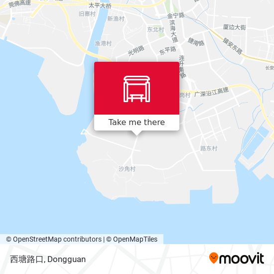 西塘路口 map