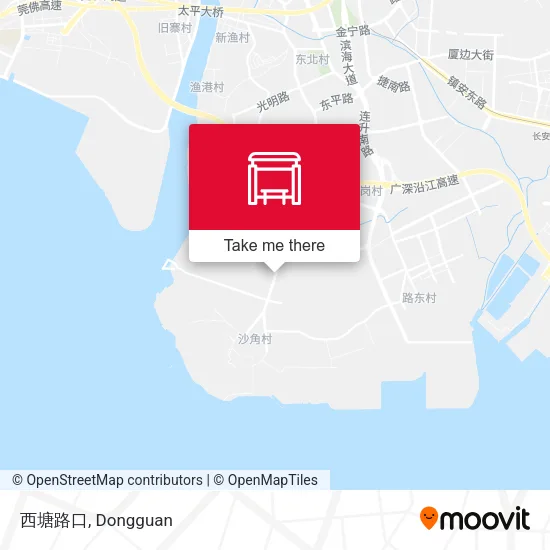 西塘路口 map