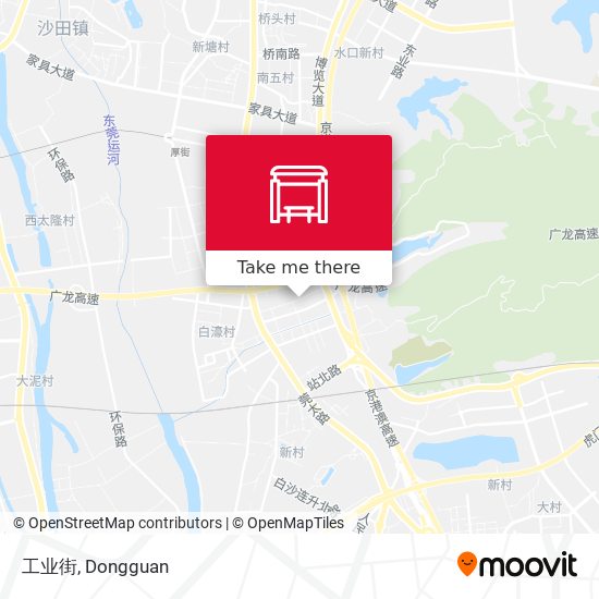 工业街 map