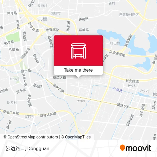 沙边路口 map