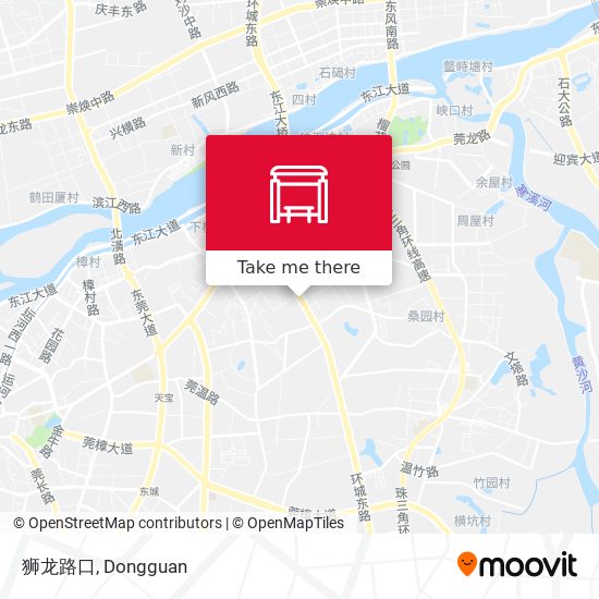 狮龙路口 map