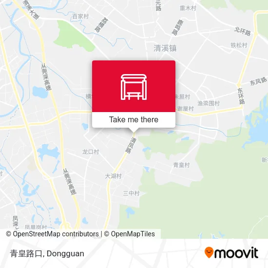 青皇路口 map