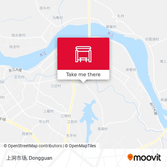 上洞市场 map
