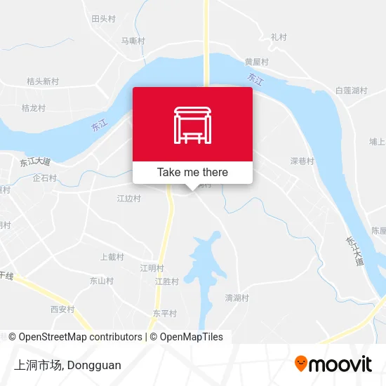 上洞市场 map