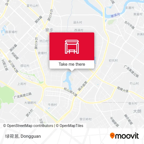 绿荷居 map