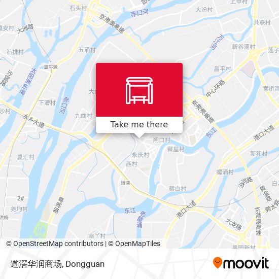 道滘华润商场 map
