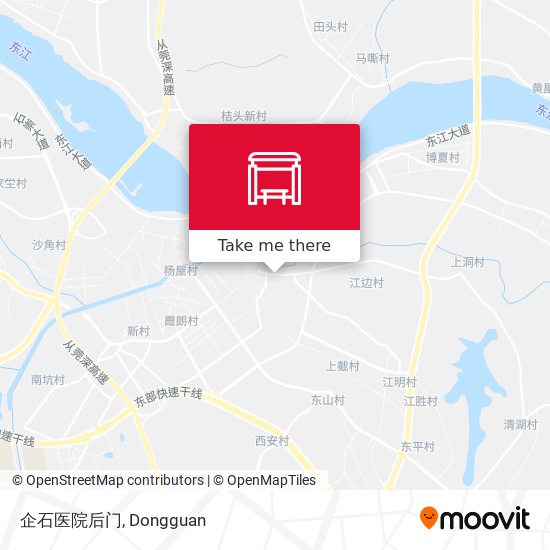 企石医院后门 map