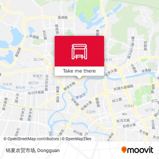 锦夏农贸市场 map