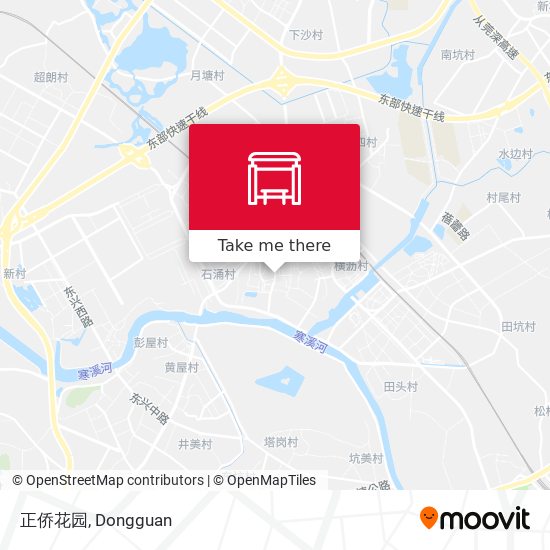 正侨花园 map
