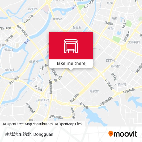 南城汽车站北 map
