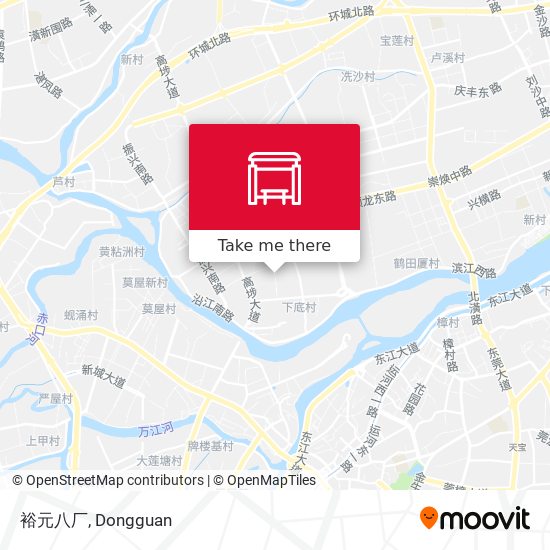 裕元八厂 map
