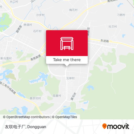 友联电子厂 map